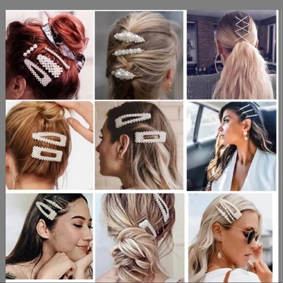 ⭐️ New #Pearl Metal Geometric #Hairpin Accesories - Picture 2 of 3